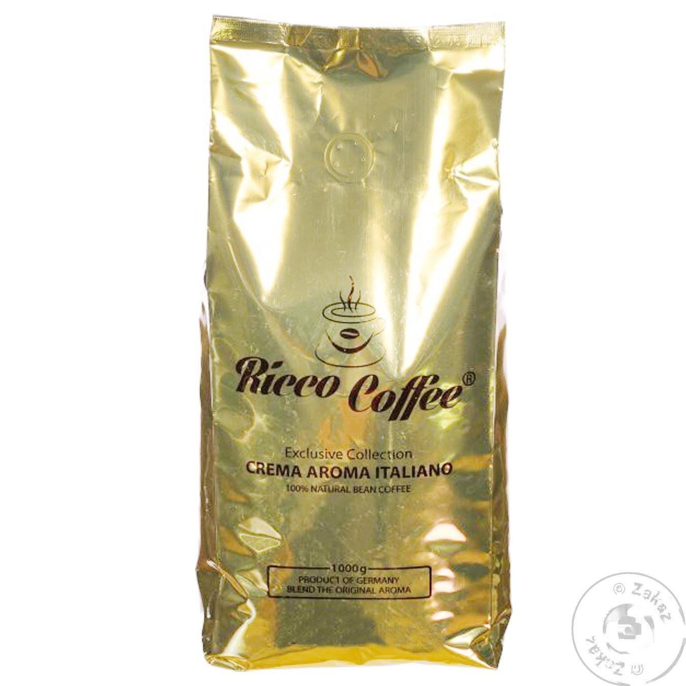 

Кофе Ricco Coffee Crema Aroma в зернах 1кг