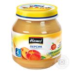 Puree Hame Peach for 5+ month old babies glass jar 190g Czech Republic