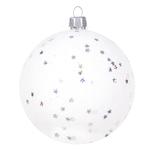 Куля ялинкова Зірочка пластикова 10см