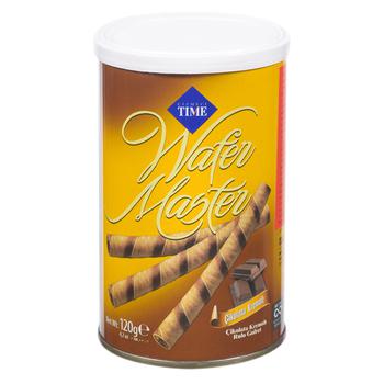 Time Wafer Rolls with Chocolate Cream 120g - buy, prices for - photo 1