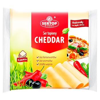 Сыр плавленный Sertop Чеддер 130г