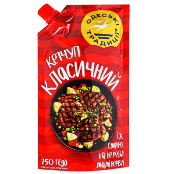Кетчуп Одеські Традиції Класичний 250г - купити, ціни на - фото 1