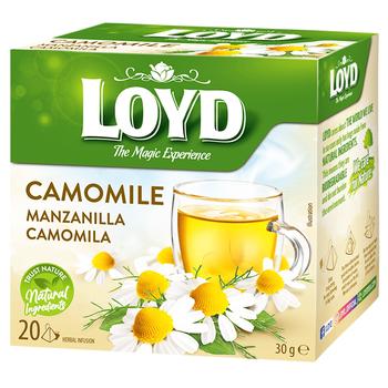 Loyd Chamomile Herbal Tea 1.5g*20pcs - buy, prices for - photo 1