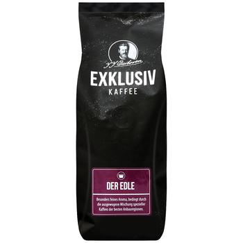 Кофе Exklusiv Kaffee Darboven Der Edle зерновой 250г - купить, цены на Auchan - фото 1