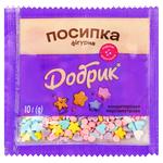 Dobryk Pearlescent Shaped Confectionery Sprinkles 10g