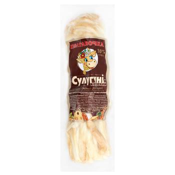 Сыр Полтавочка Сулугуни копченый 30% - купить, цены на Таврия В - фото 1