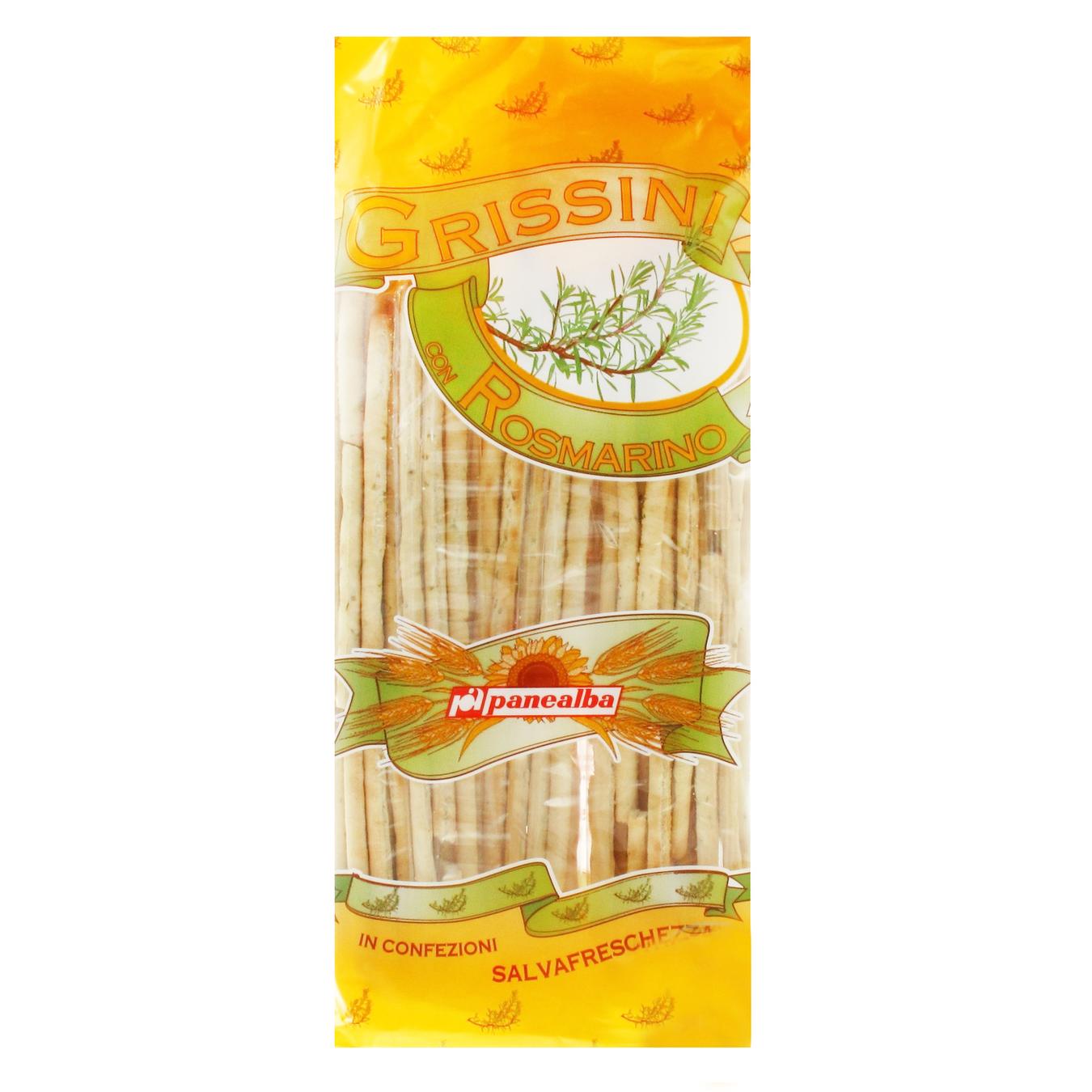 

Гриссини Panealba с розмарином 150г