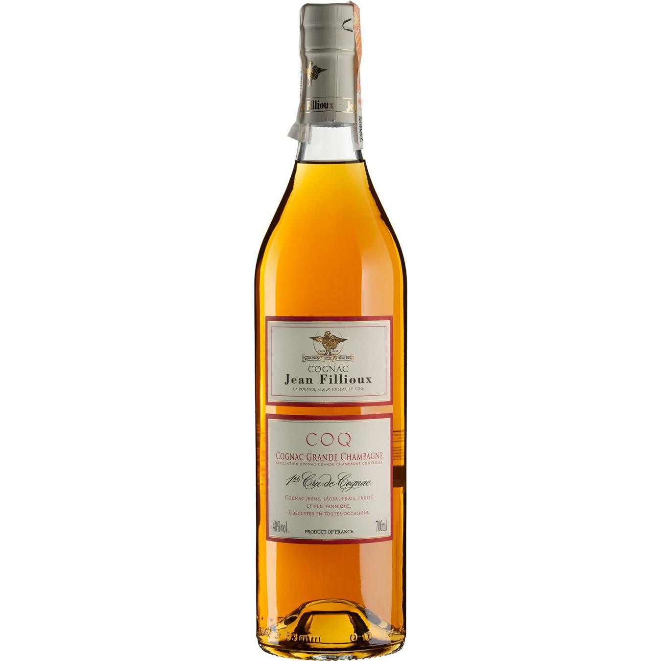 Jean Fillioux COQ Cognac 40% 0.7l - order the best from EKO Market