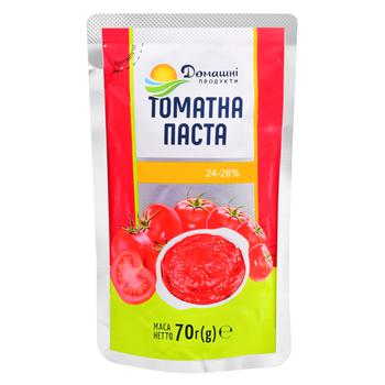 Domashni Produkty Tomato Paste 24-26% 70g