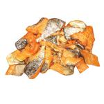 Набір до пива Українська Зірка з червоної риби на шкірі