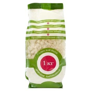 Elensi Natural Marine Bath Salt 1kg - buy, prices for MegaMarket - photo 1