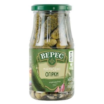 Veres Pickled Cucumbers 500g - buy, prices for NOVUS - photo 1