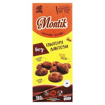 Печенье Montik 180г - купить, цены на КОСМОС - фото 1