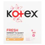Прокладки щоденні Kotex Fresh Deo Normal Plus 56шт