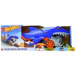 Hot Wheels Shark Mouth Conveyor Truck Toy