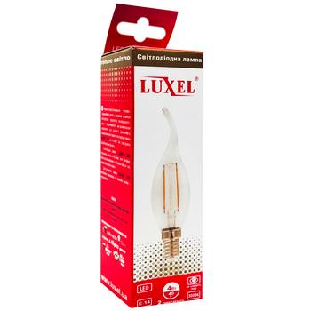 Luxel LED Filament Bulb E14 4W С35 2700К - buy, prices for Supermarket "Kharkiv" - photo 3