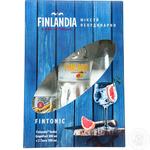Набір горілка Finlandia Грейпфрут 37,5% 0,5л + тонік Schweppes 2*0,33л в подарунковій упаковці