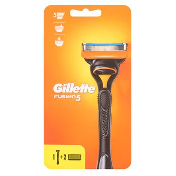 Станок д/гоління Gillette Fusion 2 картр. И754 - купити, ціни на Таврія В - фото 1