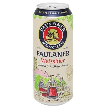 Paulaner Hefe-Weissbier Light Beer 5.5% 0.5l