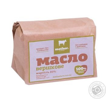 Mother extra cream butter 85% 200g - buy, prices for MegaMarket - photo 1