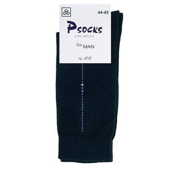 Psocks Logo Men's Socks s.44-45 Black Stripe Along