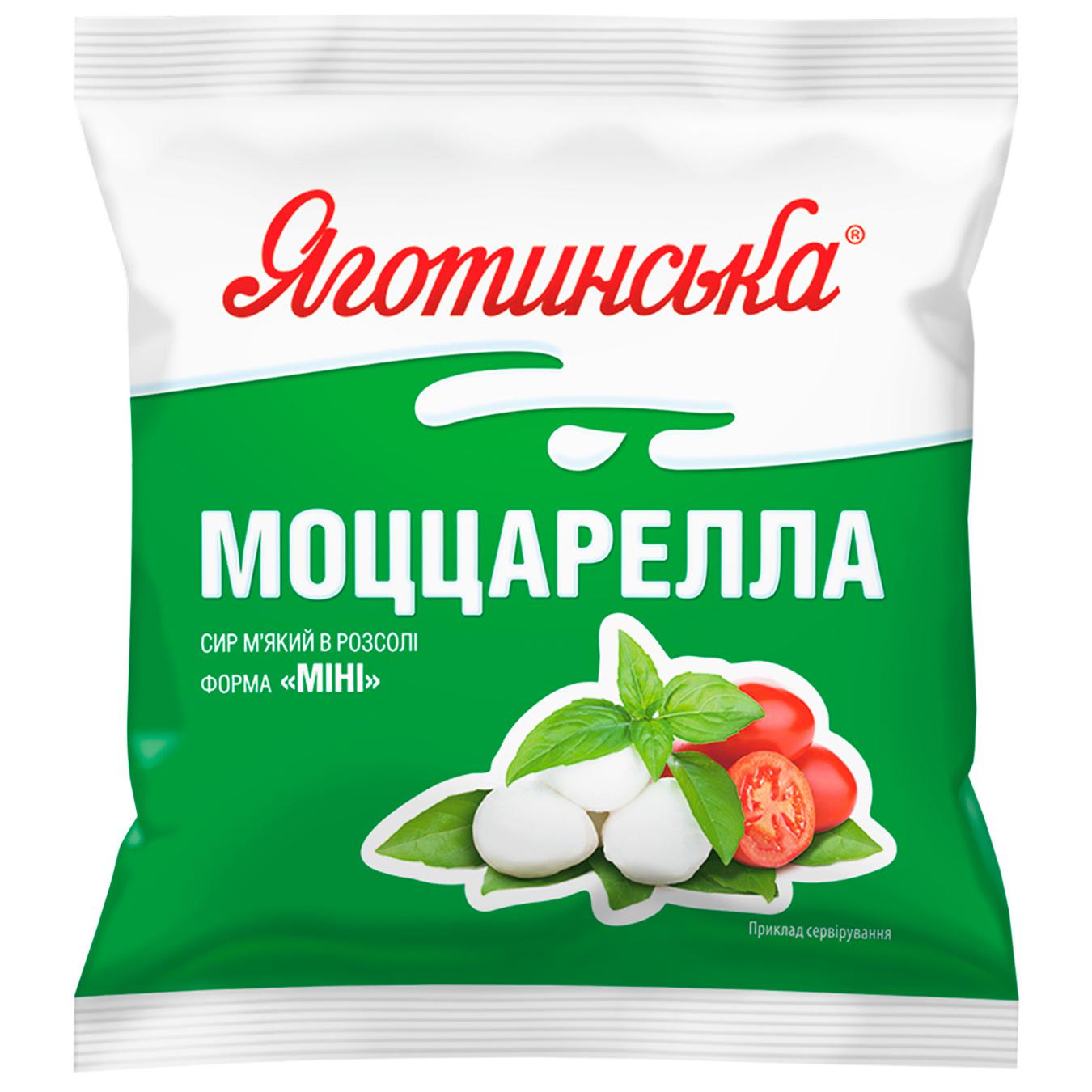 

Сыр Яготинская Моццарелла мягкий в рассоле мини 50% 125г