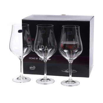 Bohemia Crystalex Tulipa Glass Set for Wine 0.45l 6pcs - buy, prices for METRO - photo 2