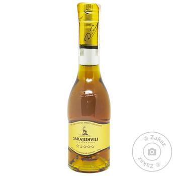 Sarajishvili 5 Years Cognac 40% 200ml - buy, prices for MegaMarket - photo 1