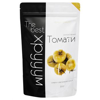Томати The Best Хрууум солоні зелені 500г - купити, ціни на Епіцентр FOOD - фото 1