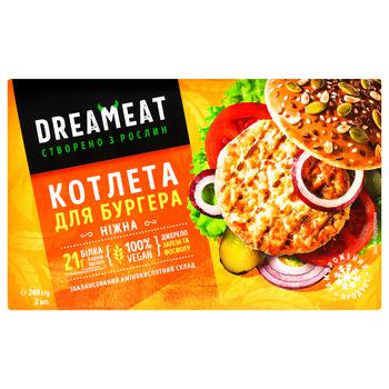 Котлета Dreameat для бургера рослинна ніжна 240г