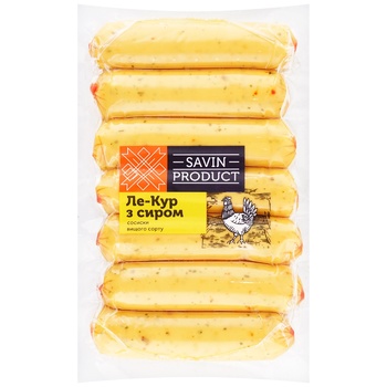 Savin Product Le-Cour Sausages with Cheese - buy, prices for Auchan - photo 1