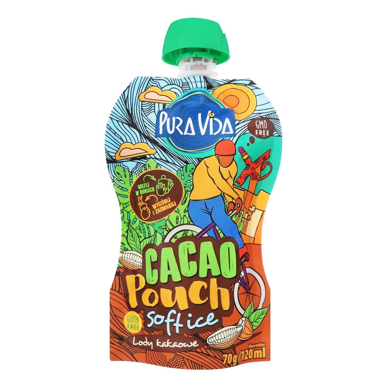 

Мороженое Рудь Pura Vida Soft Ice шоколадное 70г