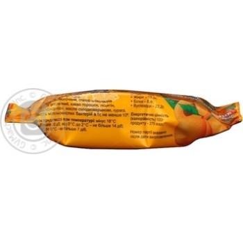 Glazed cheese Dobriana with dried apricots 15% 36g Ukraine - buy, prices for NOVUS - photo 3