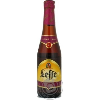 Пиво Leffe полутемное 8% 330мл Бельгия - купить, цены на - фото 4