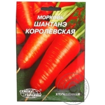 Насіння Гігант Морква Шантане королівська Семена Украины 20г - купити, ціни на NOVUS - фото 1