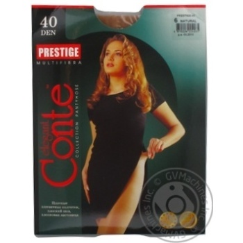 Колготи Conte Prestige 40 Den р.6 natur шт купити, ціни на МегаМаркет - фото 4