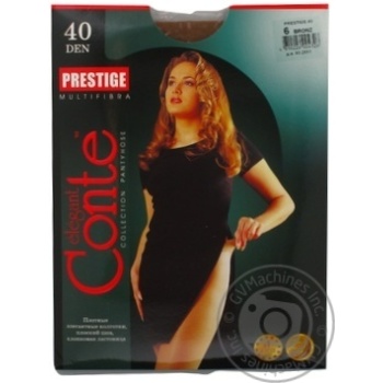 Колготы Conte Prestige 40 Den р.6 bronz шт купить, цены на МегаМаркет - фото 1
