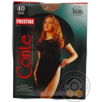 Колготи Conte Prestige 40 Den р.6 natur шт купити, ціни на МегаМаркет - фото 6