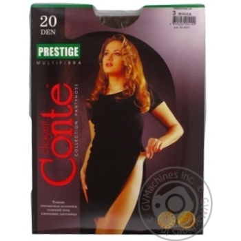 Колготы Conte Prestige 20 Den р.3 mocca шт купить, цены на МегаМаркет - фото 3