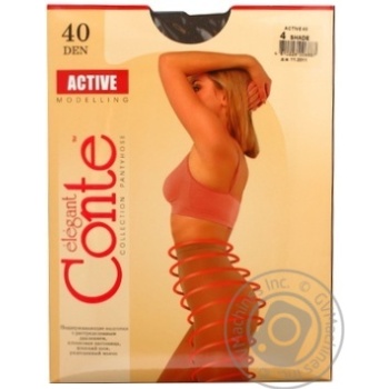 Колготи Conte Active 40 Den р.4 shade шт - купити, ціни на МегаМаркет - фото 7