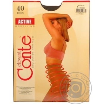 Колготы женские Conte Active 40ден р.3 Shade - купить, цены на ULTRAMARKET - фото 6