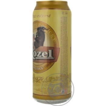 Pasteurized lager Velkopopovicky Kozel can 3.7%alc 500ml Ukraine - buy, prices for - photo 16