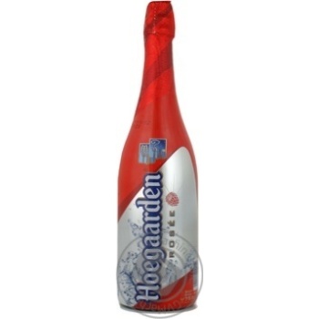 beer hoegaarden pink 2.8% 750ml glass bottle Belgium - buy, prices for - photo 10