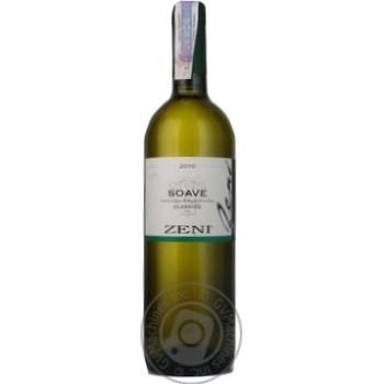 Вино Zeni Soave Classico біле сухе 0.75л купити, ціни на МегаМаркет - фото 4