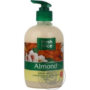Soap Fresh juice with almonds liquid 460ml - buy, prices for MegaMarket - photo 7