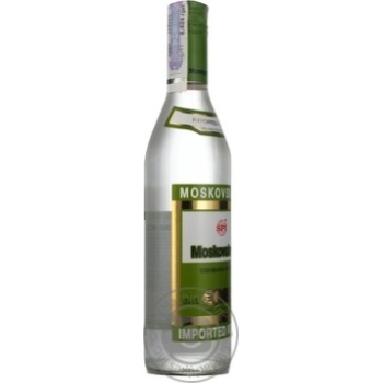 Vodka Moskovskaya Moskovskaya 40% 500ml glass bottle Latvia - buy, prices for MegaMarket - photo 6