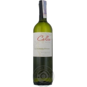 Wine chardonnay Callia Callia alta white dry 12% 750ml glass bottle Argentina - buy, prices for MegaMarket - photo 5