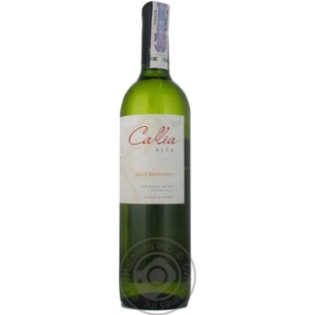Вино Callia Alta Chardonnay біле сухе 0.75л х6 купити, ціни на МегаМаркет - фото 1