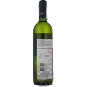 Wine pinot grigio Callia Callia alta white dry 13.5% 2009year 750ml glass bottle Argentina - buy, prices for MegaMarket - photo 2