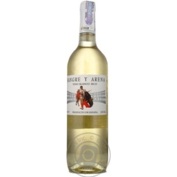 Вино Sangre Y Arena Blanco Seco біле сухе 0.75л x6 купить, цены на МегаМаркет - фото 1